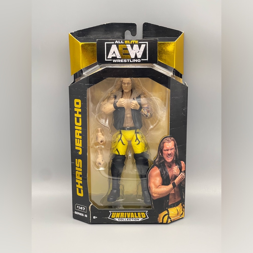 AEW Chris Jericho Figure All Elite Wrestling Unrivaled Collection #147 NEW